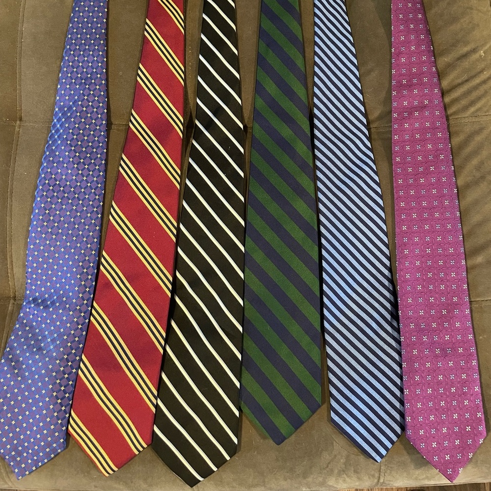 Men’s Ties: Brooks Brother’s and Nautica